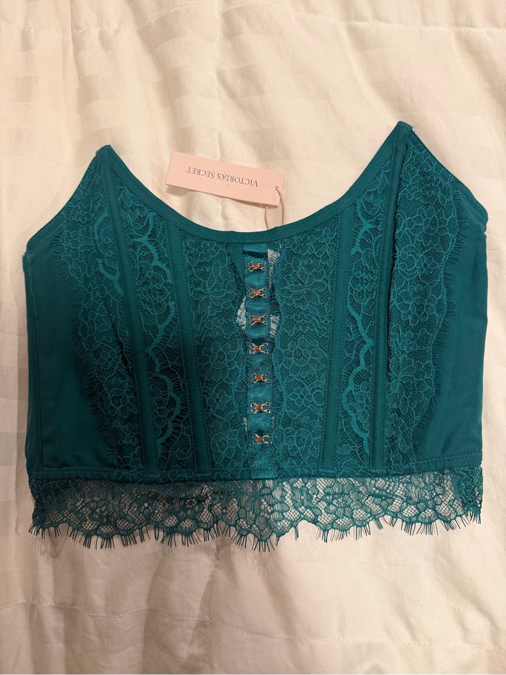 Victoria's Secret Teal Lace Bralette